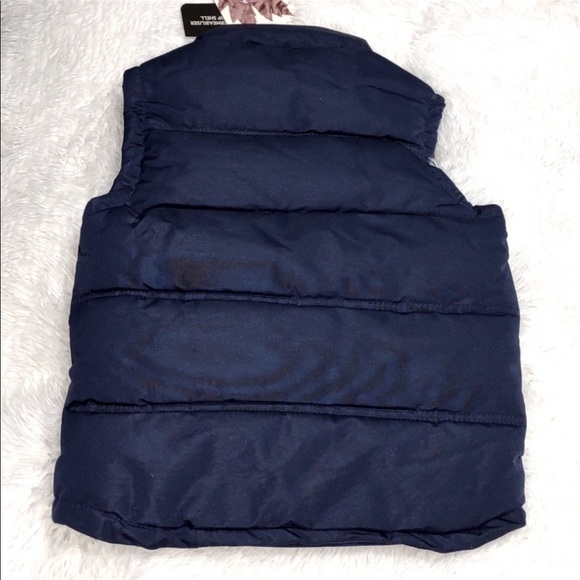 CANADA WEATHER GEAR Boys Insulated Vest size 5/6 NAVY NWT - Picture 3 of 6